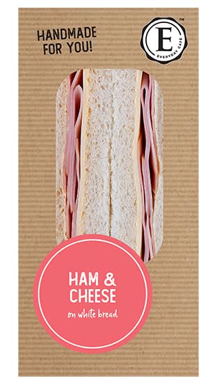 Everyday Café Ham and Cheese Sandwich