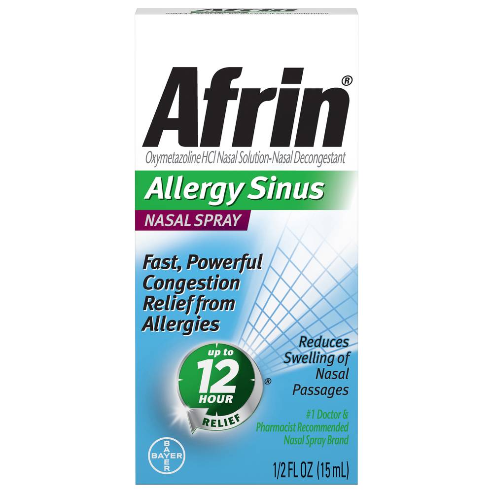 Afrin Allergy Sinus Nasal Spray (0.6 oz)