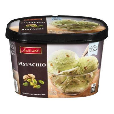 Irresistibles Classic Pistachio Flavoured Ice Cream (1.5 L)