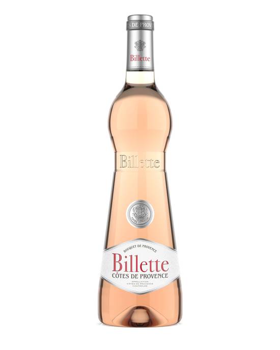 Billette - Vin rosé sud de la France côtes de Provence (750 ml)