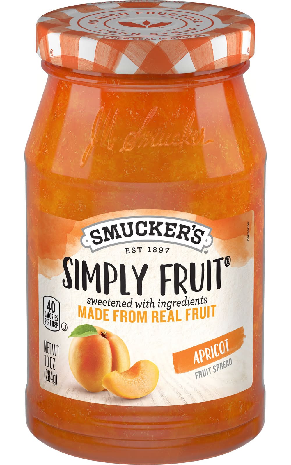 Smucker's Simply Fruit Apricot Spread (10 oz)