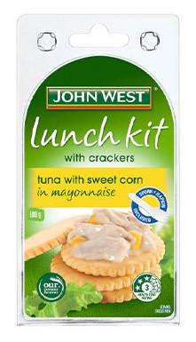 John West Tuna Lunch Kit Mayo & Corn 108g