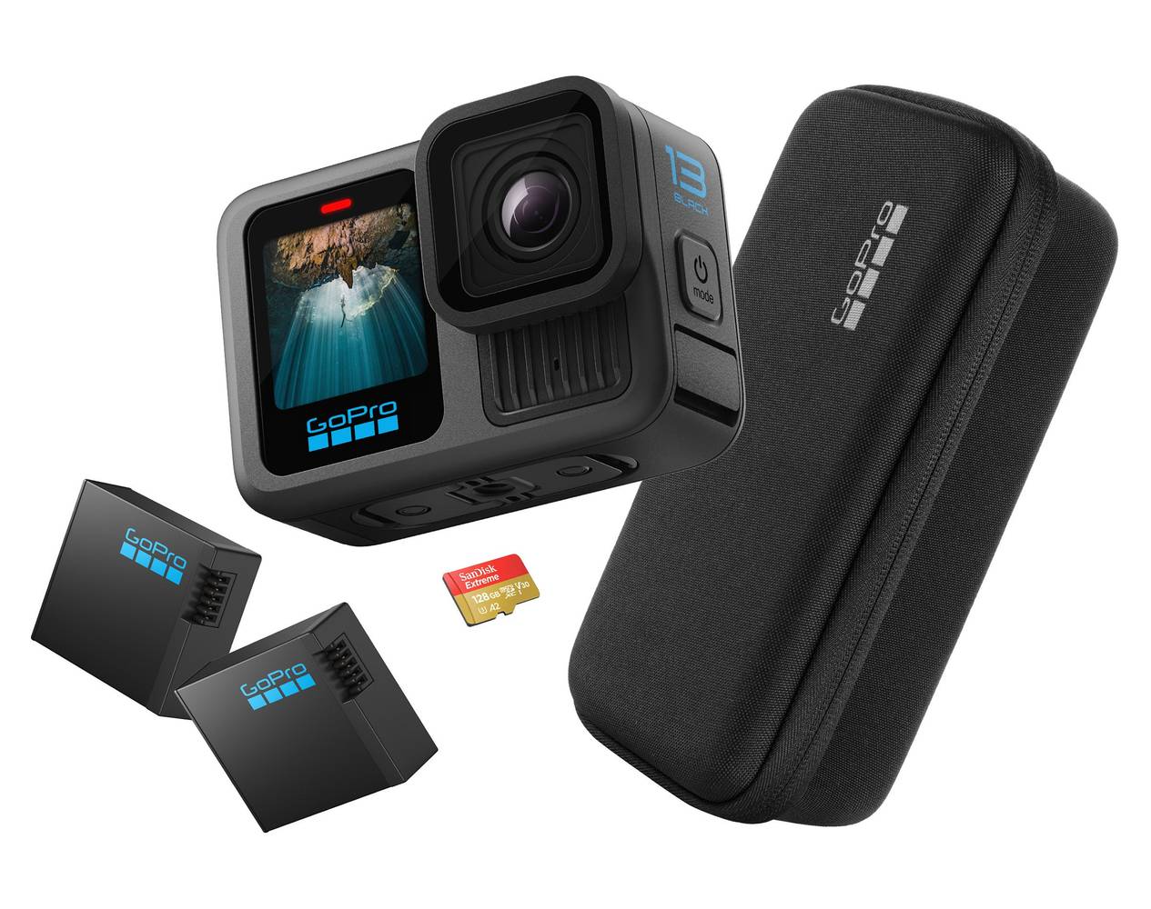 Gopro Hero13 Pack De Caméras D'Action Noires / Gopro Hero13 Black Action Camera Bundle