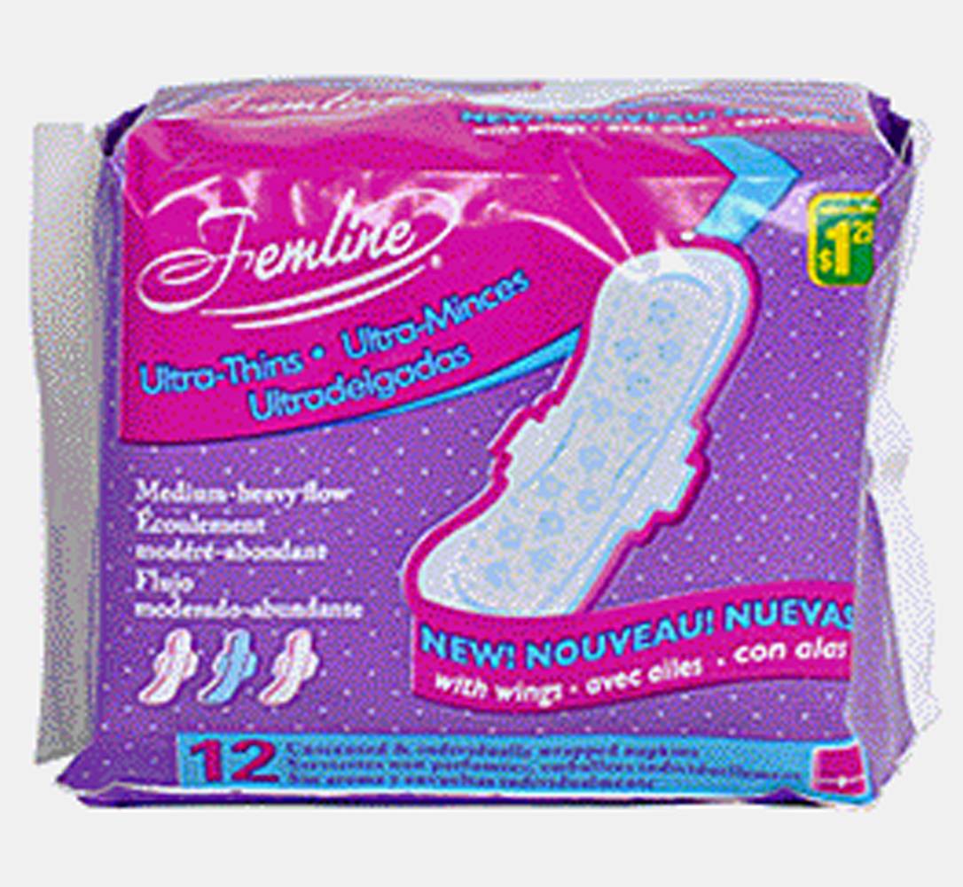 Femline Ultra Thin Regular Napkins (12 ct)