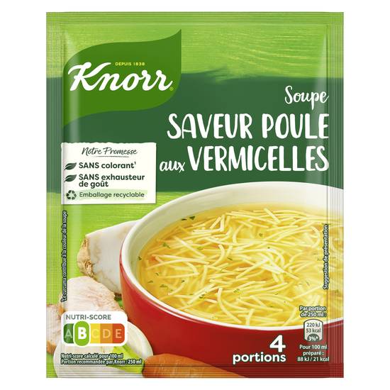 Knorr - Soupe déshydratée poule aux vermicelles