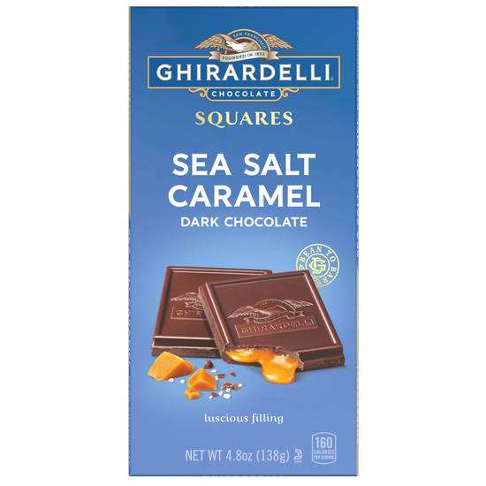 Ghirardelli Intense Dark Chocolate Crispy Rice Squares Case Pack (540 ct)