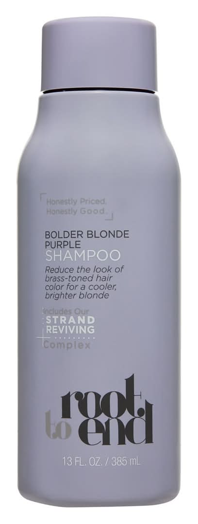 Root To End Bolder Blonde Purple Shampoo (13 fl oz)