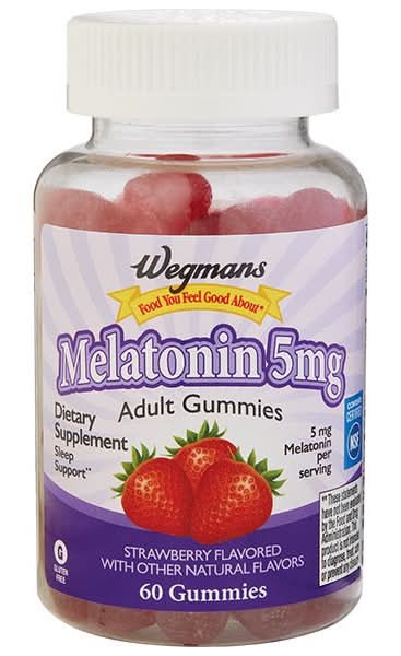 Wegmans Melatonin 5mg Adult Gummies