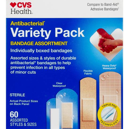 Cvs Health Antibacterial Variety Bandage