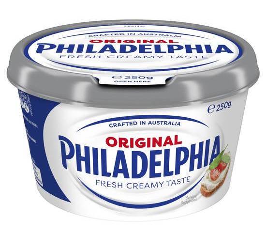 Philadelphia Cream Cheese Spread Tub 250g