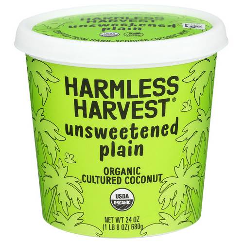 Harmless Harvest Organic Plain Dairy-Free Coconut Yogurt Alternative