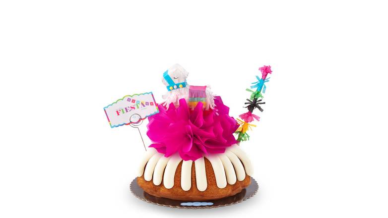 Let the Fiesta Begin 8” Decorated Bundt Cake