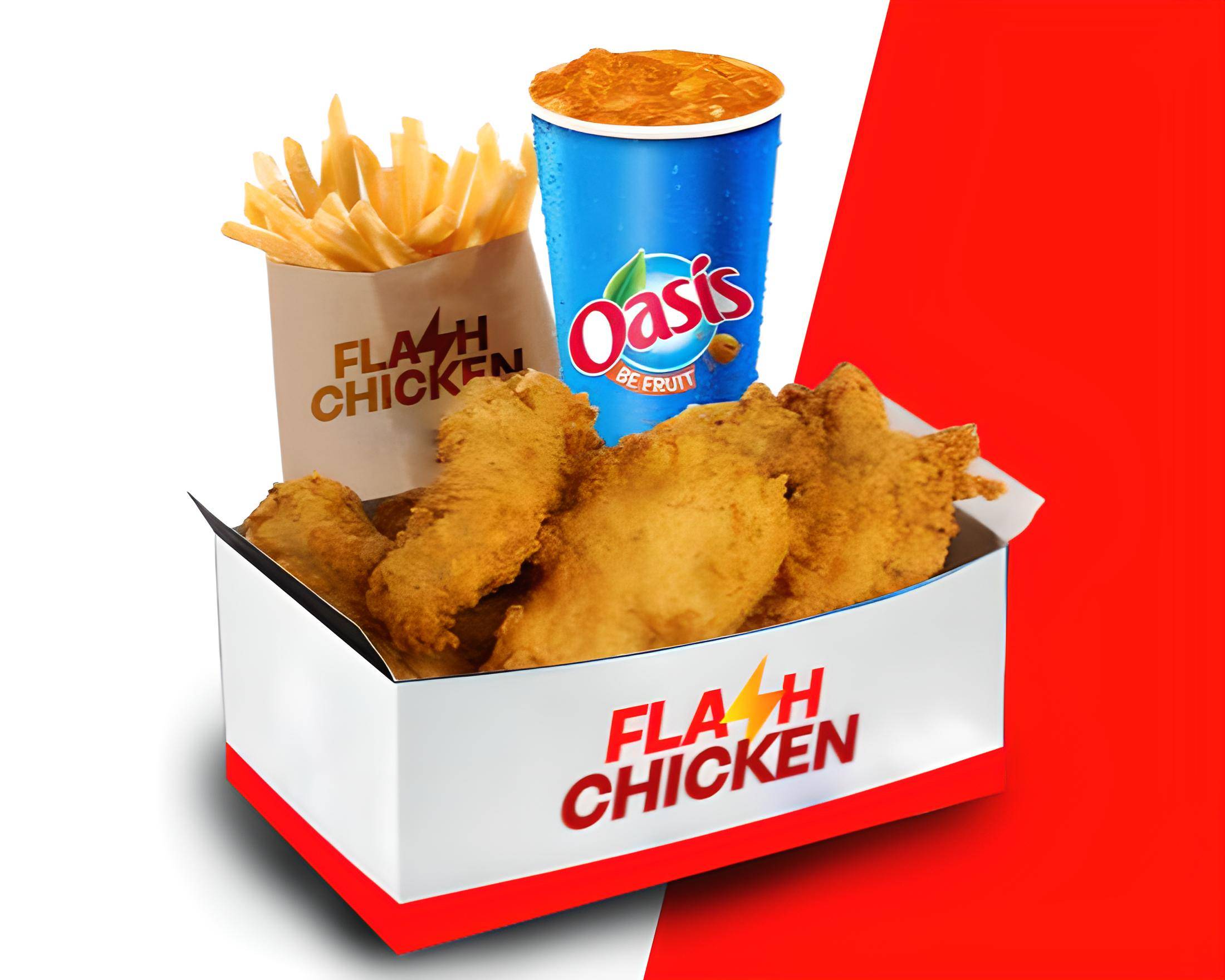 MENU FLASH⚡BUCKET SOLO TENDERS