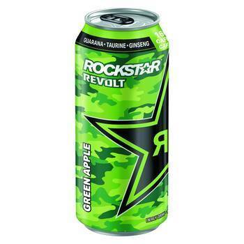 Rockstar Revolt Green Apple 473mL