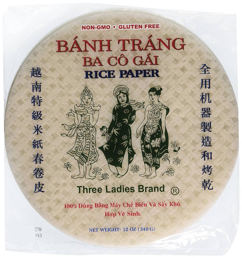 Three Ladies - 22 cm Rice Paper - 12 oz