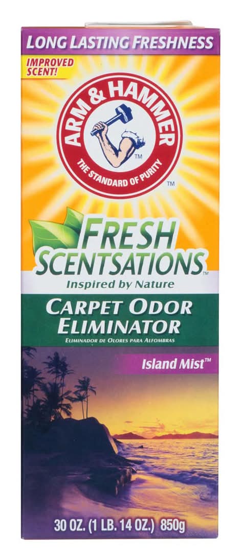 Arm & Hammer Fresh Scentsations Carpet Odor Eliminator Island Mist 30 Oz