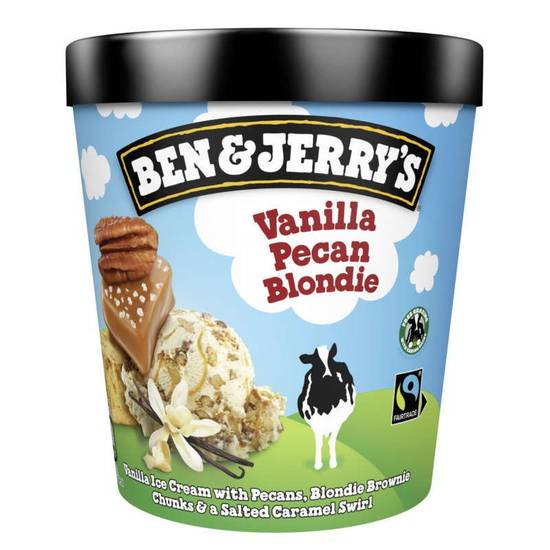 Ben&Jerrys Vanilla Pecan Blondie 414g