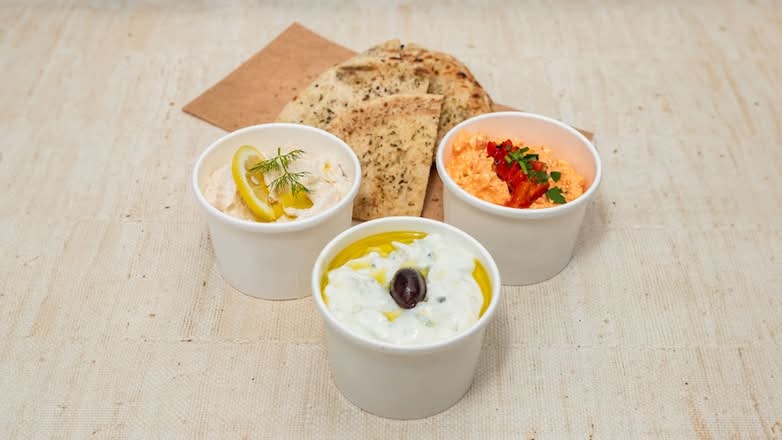 Greek Dips Trio