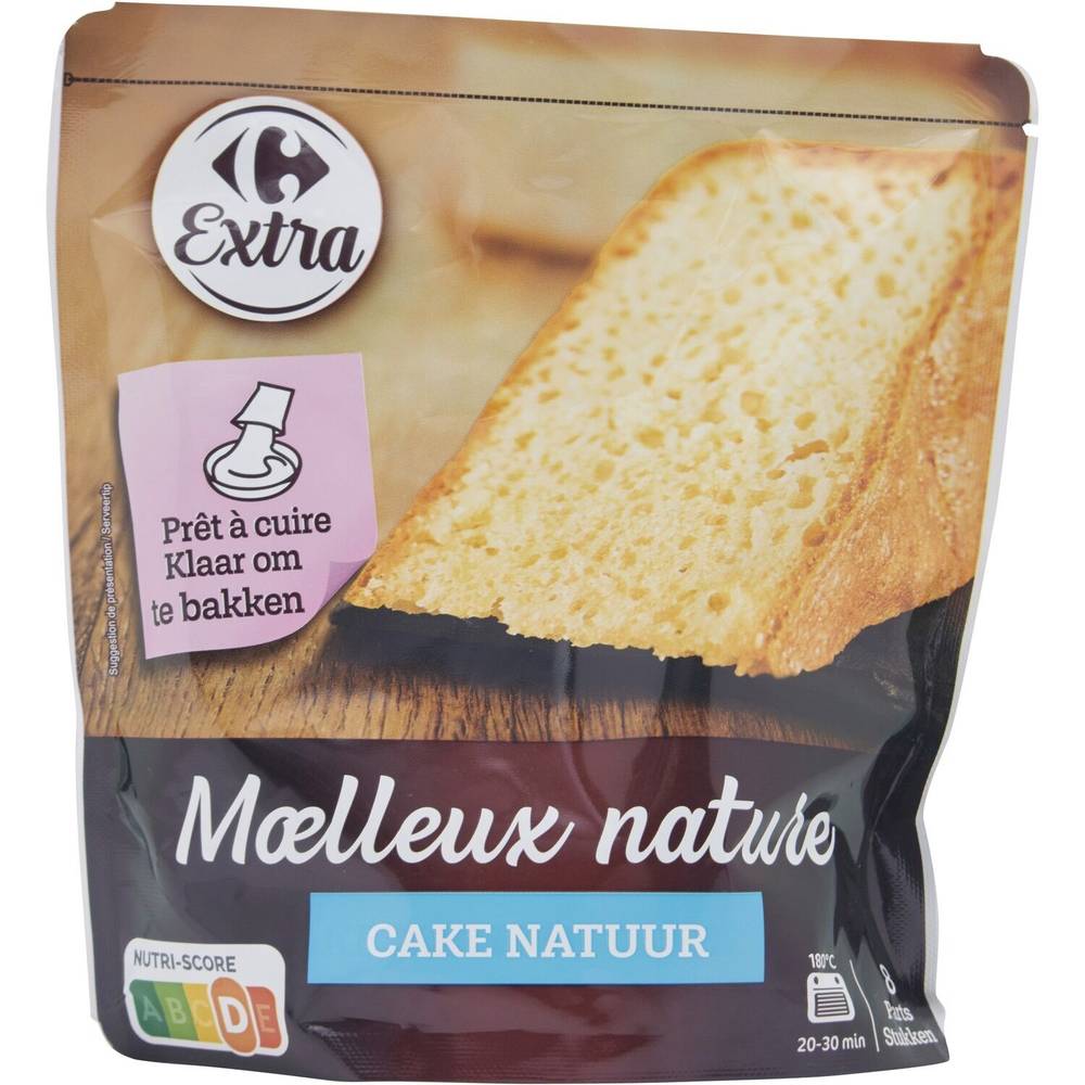 Carrefour - Préparation gâteau moelleux nature