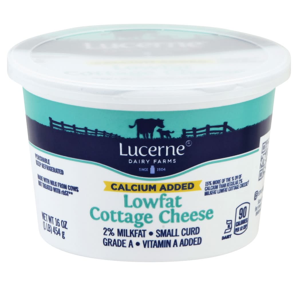 Lucerne 2% Calcium Fortified Cottage Cheese (16 oz)