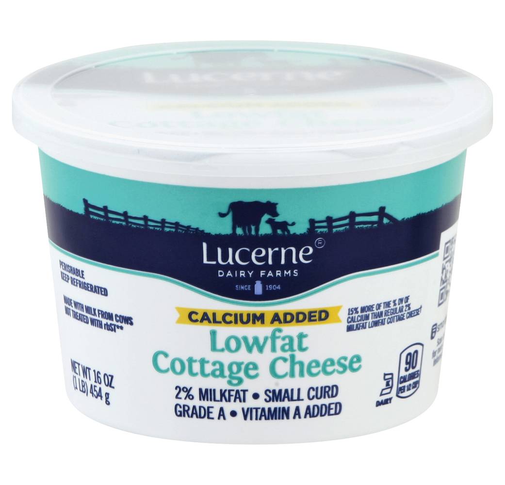 Lucerne 2% Calcium Fortified Cottage Cheese (16 oz)