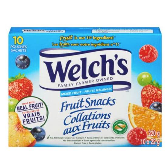 Welch's Mixed Fruit Snacks (220 g)