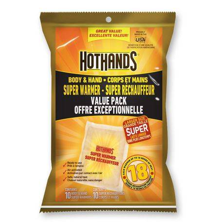 HotHands Body & Hand Super Warmer