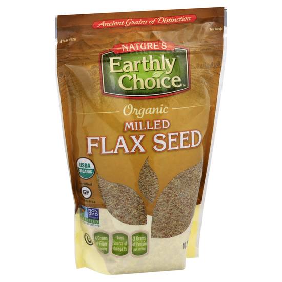 Nature's Earthly Choice Organic Milled Flax Seed