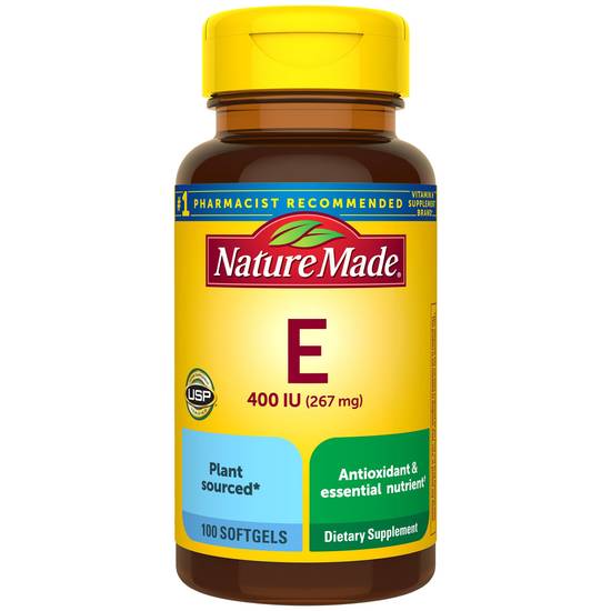 Nature Made Vitamin E Antioxidant Support Softgels, 450 mg (1000 IU), 60 CT