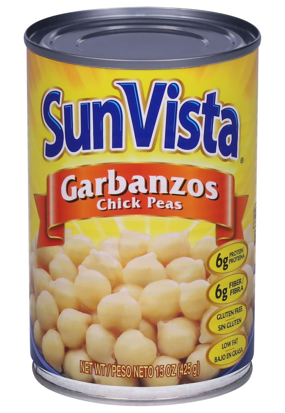 SunVista Garbanzos Chick Peas (15 oz)