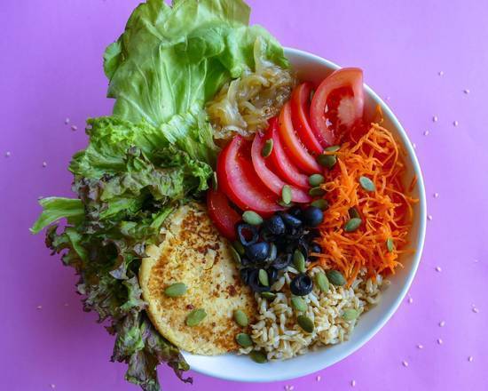 Bowl Hamburguesa de Garbanzos - Sésamo