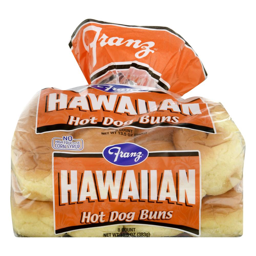 Franz Hawaiian Hot Dog Buns (8 ct)