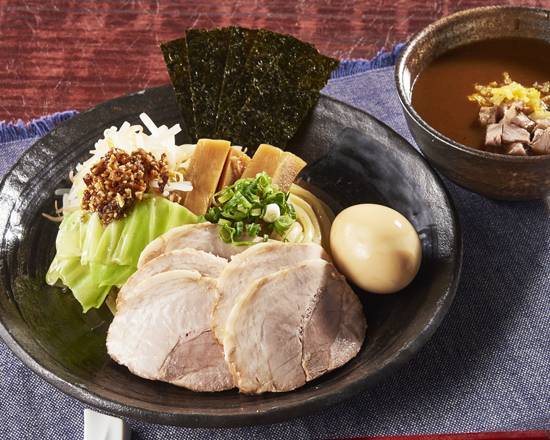 全部のせ　魚介×豚骨の極太つけ麺（麺200g）