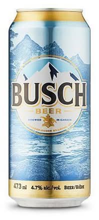 Busch Lager Beer (473 ml)