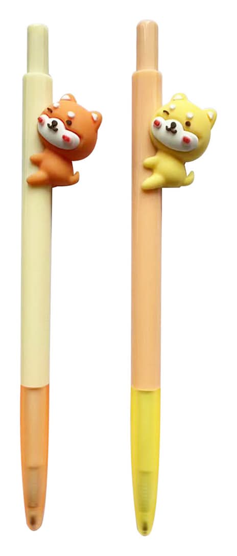 Novelty Pen Shiba Inu Hug 2 Ct
