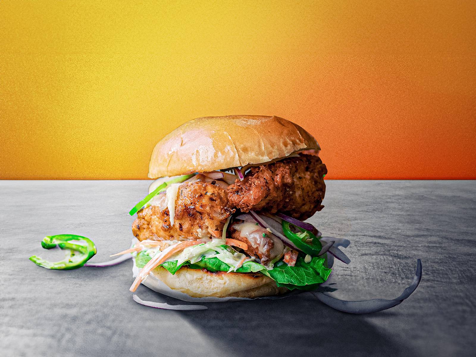 Burger Royal Chicken 🍔🍗