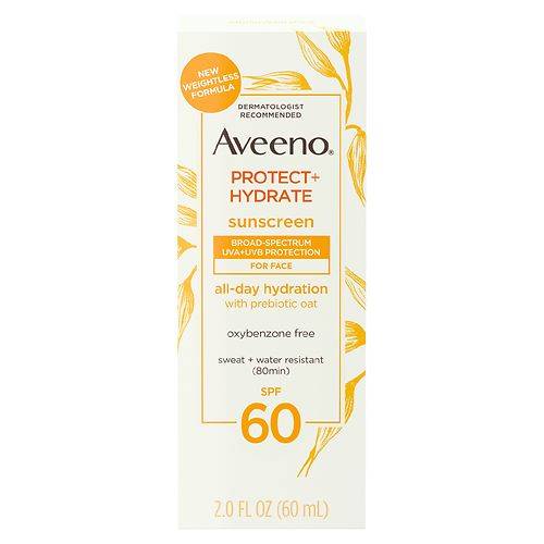 Aveeno Protect + Hydrate Face Sunscreen Lotion With SPF 60 - 2.0 fl oz