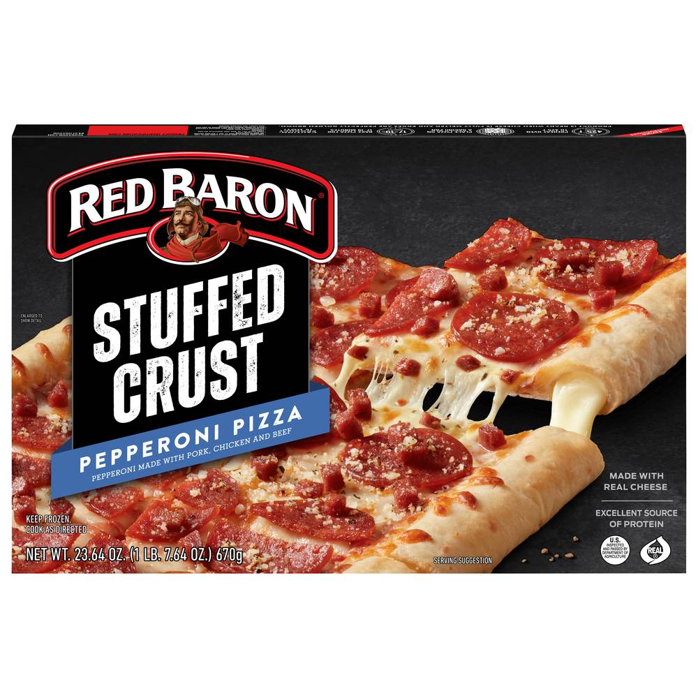 Red Baron Stuffed Crust Pepperoni Pizza