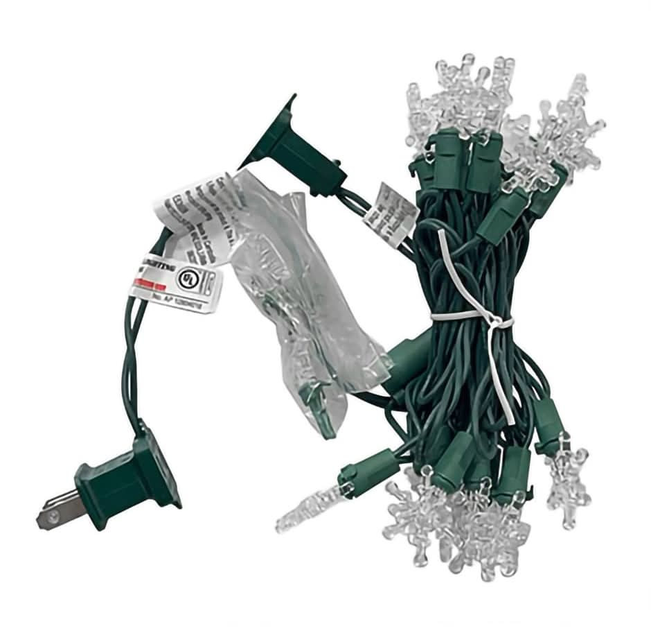 Snowflake Led Light Set, 6.3 ft (20 ct)