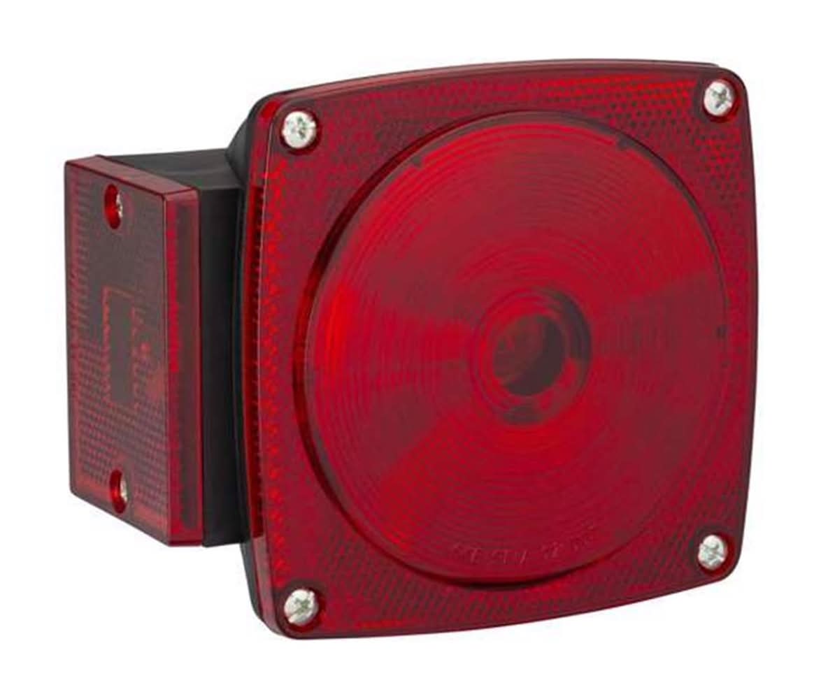 Towsmart Red Square License/Stop/Tail/Turn Light
