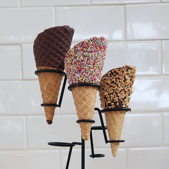 Chocolate Dipped Cones