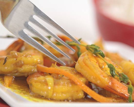 Shrimp Roti - Curry or Jerk