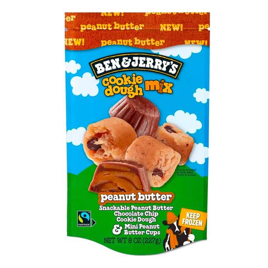 Ben & Jerry's Peanut Butter Cookie Dough Mix 8oz