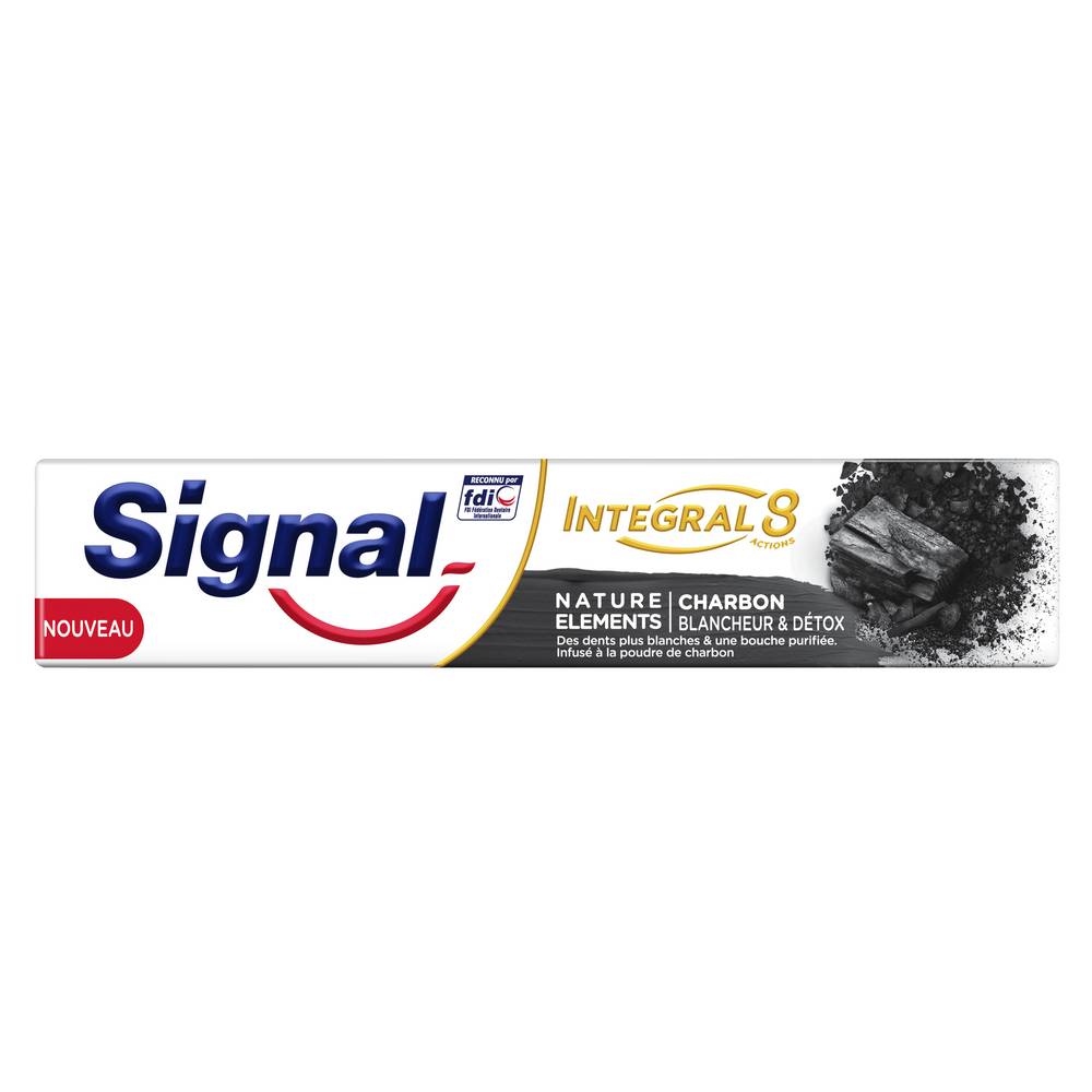 Signal - Dentifrice integral nature elements au charbon