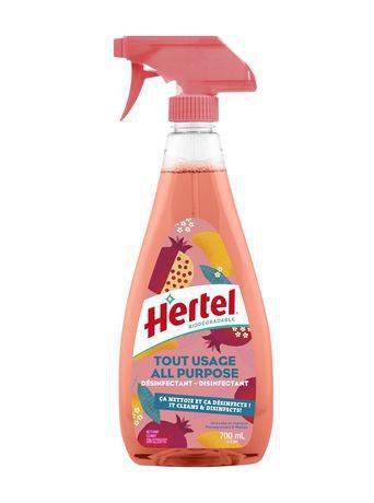 Hertel nettoyant tout usage grenade et mangue (700 ml) - pomegranate mango all purpose cleaner (700 ml)