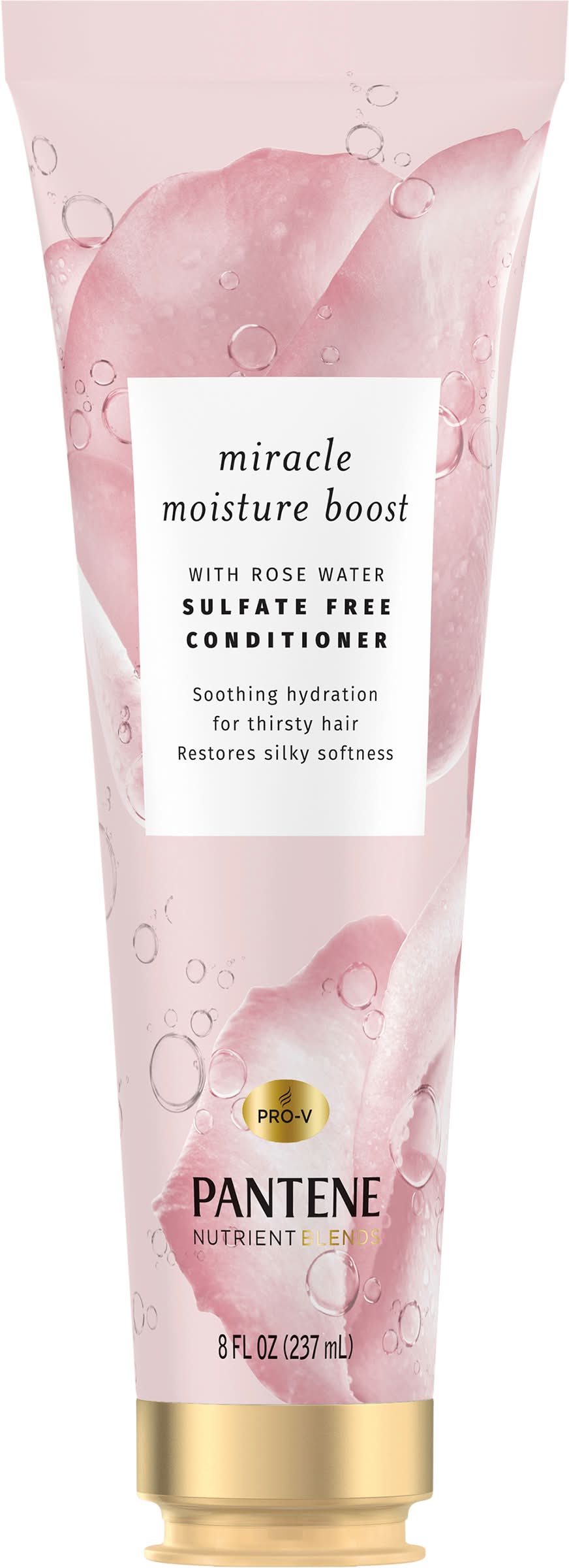Pantene Rose Water Nutrient Blends Miracle Moisture Boost Conditioner (8 fl oz)