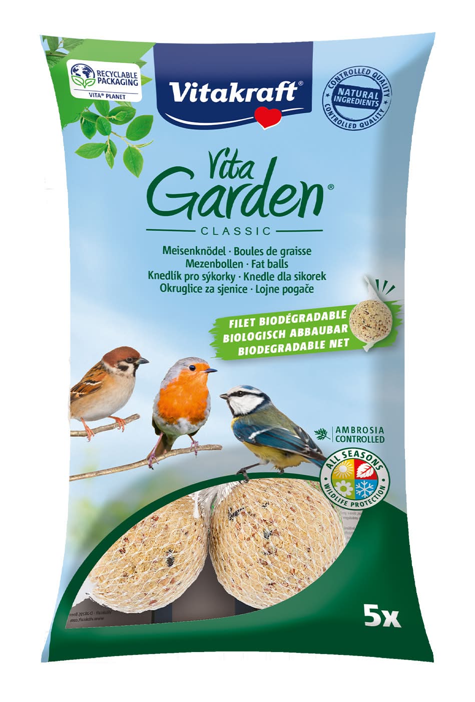Vitakraft - Boules graisse biodegradable (5)