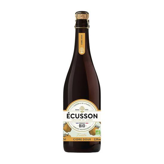 Cidre Bio ecusson Ecusson 75cl