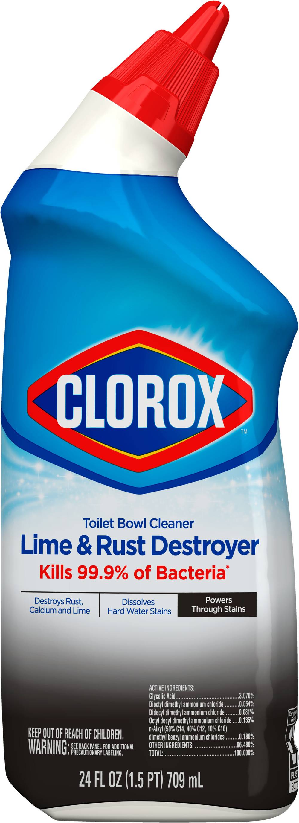 Clorox Lime & Rust Destroyer Toilet Bowl Cleaner (24 fl oz)