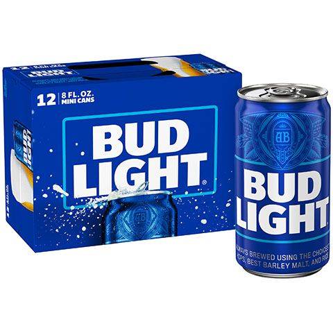 Bud Light 12 Pack 8oz Can